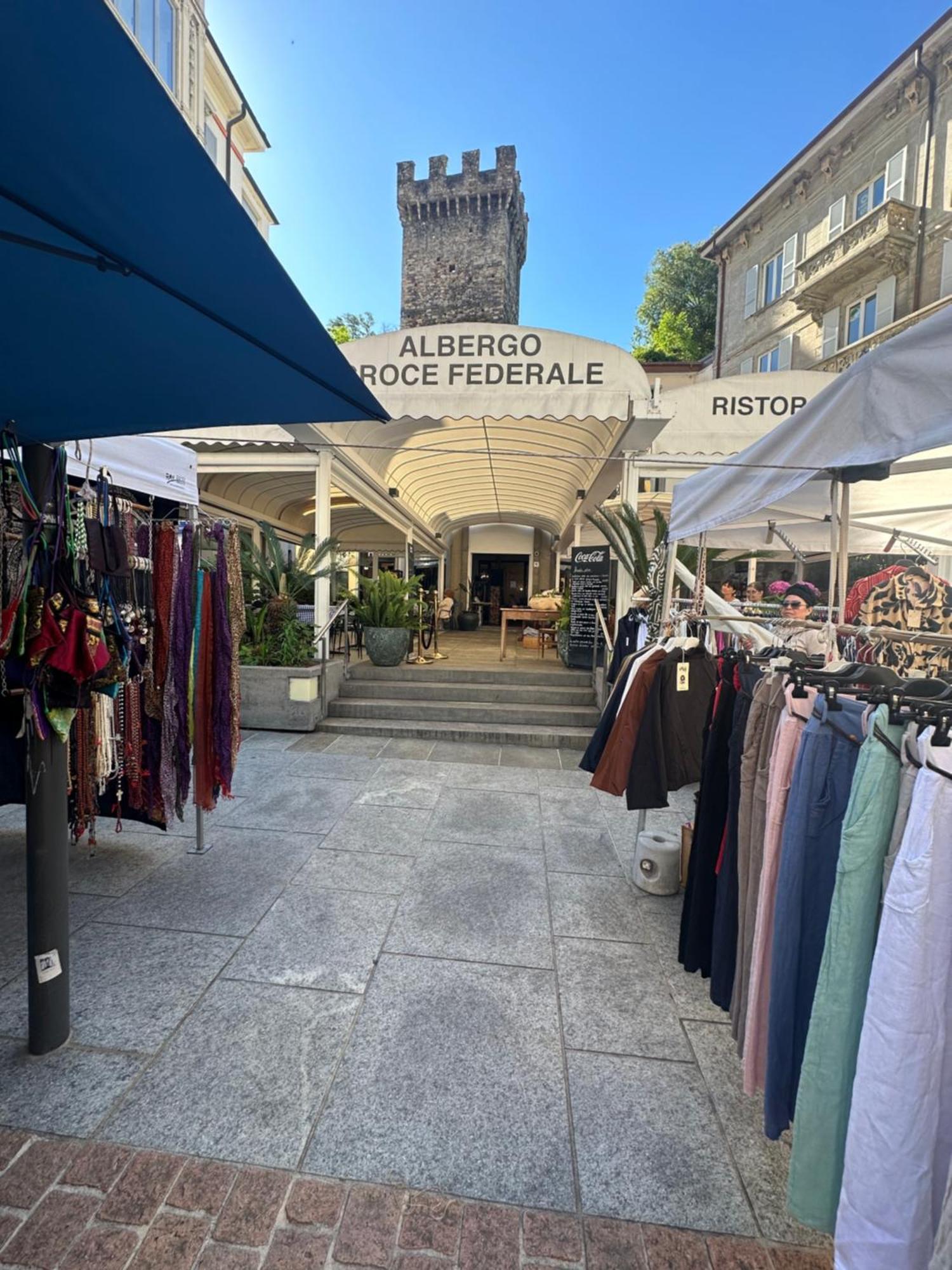 Hotel Croce Federale Bellinzona Exterior foto