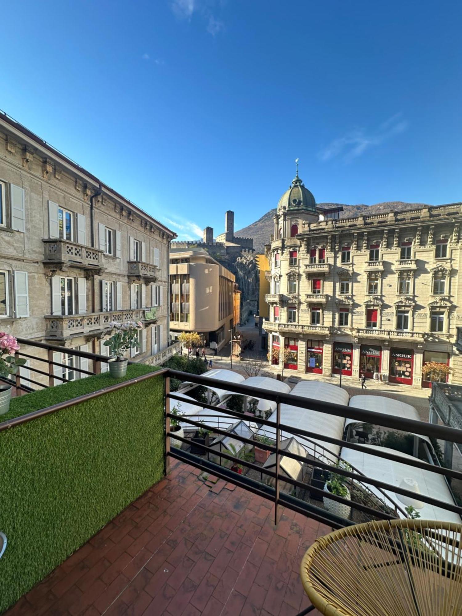 Hotel Croce Federale Bellinzona Exterior foto